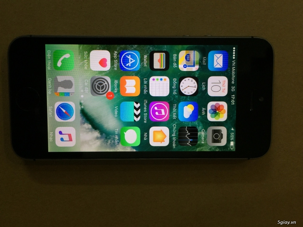 Cần bán: Iphone 5S 64G Black Lock Japan kèm sim ghép - 1