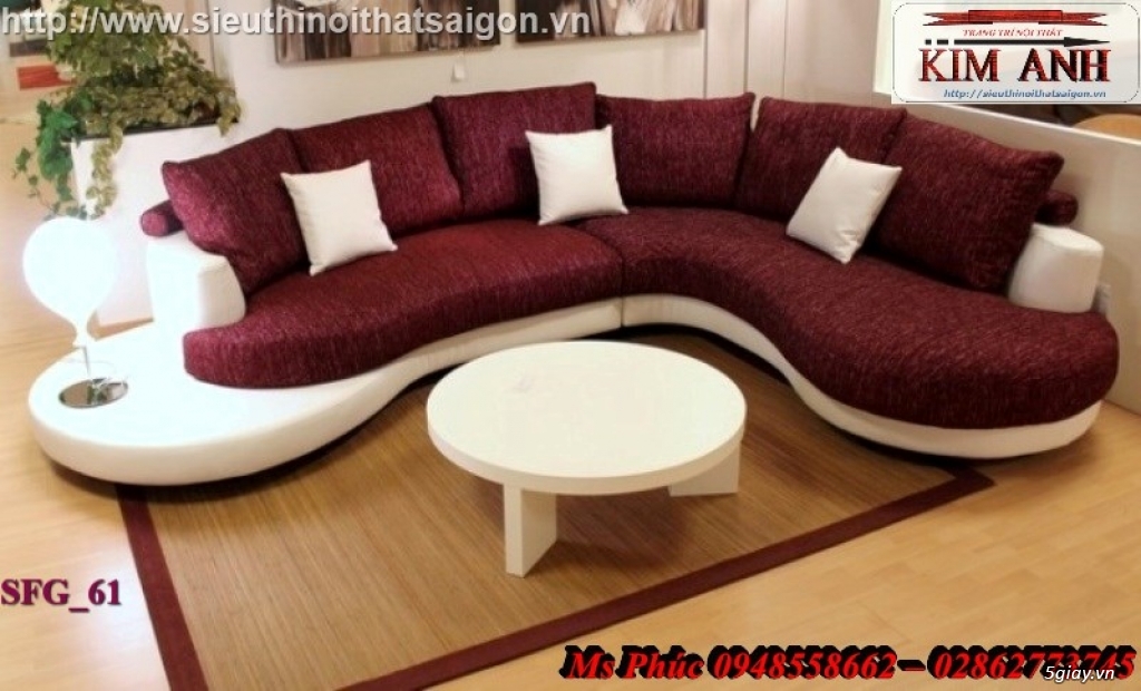 Xưởng sản xuất sofa vải bố, nỉ, nhung đẹp, giá rẻ - Nội thất Kim Anh - 18