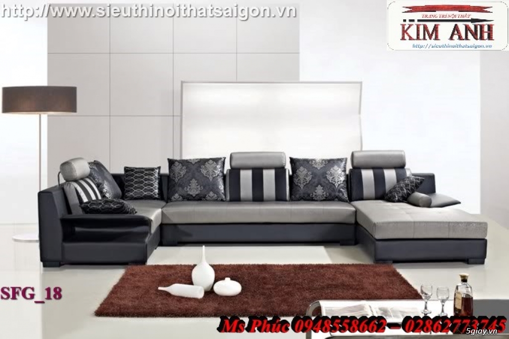 Xưởng sản xuất sofa vải bố, nỉ, nhung đẹp, giá rẻ - Nội thất Kim Anh - 14