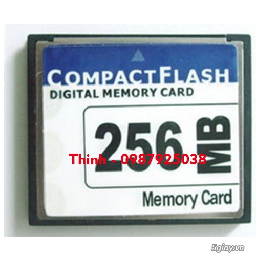 Thẻ nhớ CF Compact 128, 256, 512Mn, 1gB - 5