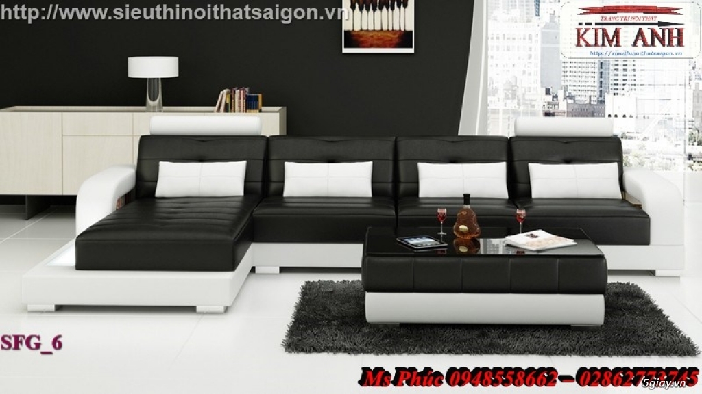 Xưởng sản xuất sofa vải bố, nỉ, nhung đẹp, giá rẻ - Nội thất Kim Anh - 6