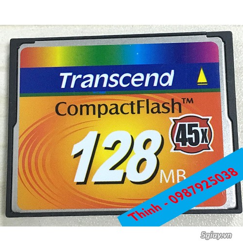 Thẻ nhớ CF Compact 128, 256, 512Mn, 1gB - 3