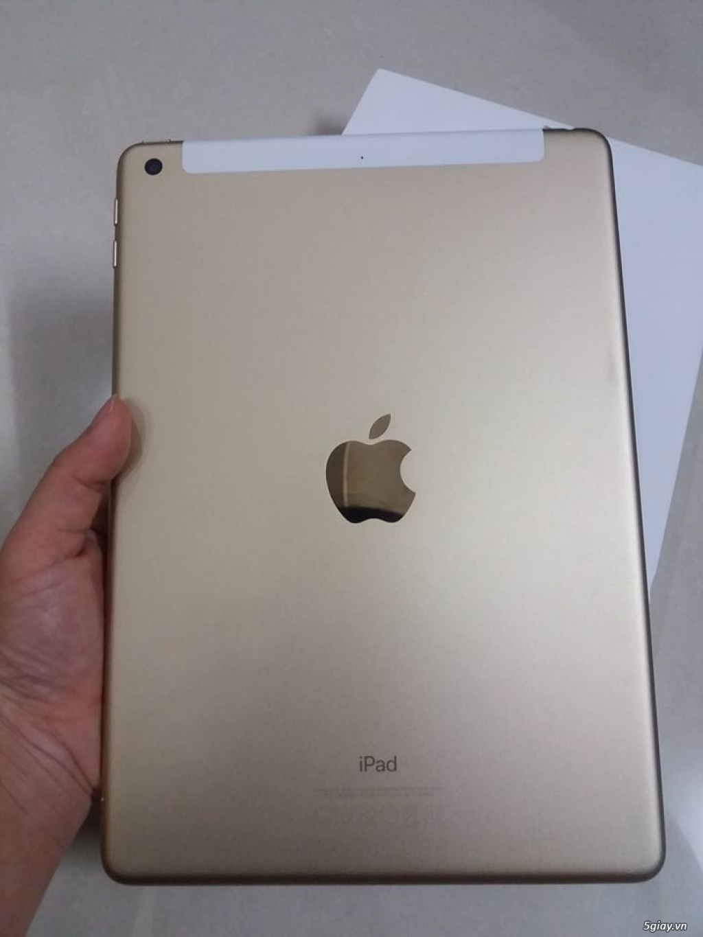 Bán iPad Wifi Cellular 128GB  Gold - 2
