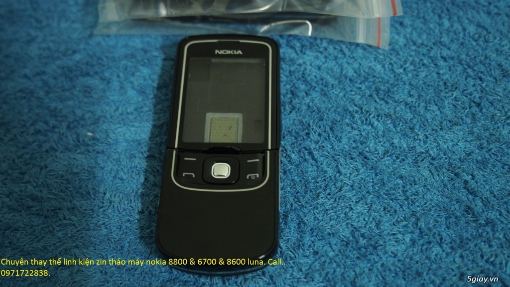 Chuyên thay màn hình, vỏ, main, dây nguồn (cáp),..Nokia 8800-6700-8600 - 11