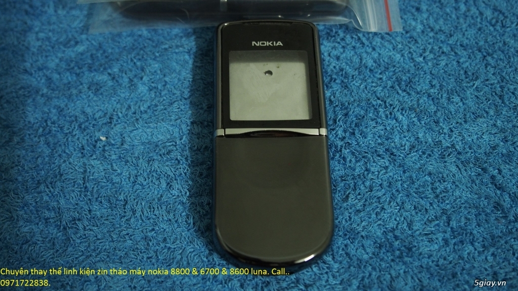 Chuyên thay màn hình, vỏ, main, dây nguồn (cáp),..Nokia 8800-6700-8600 - 13