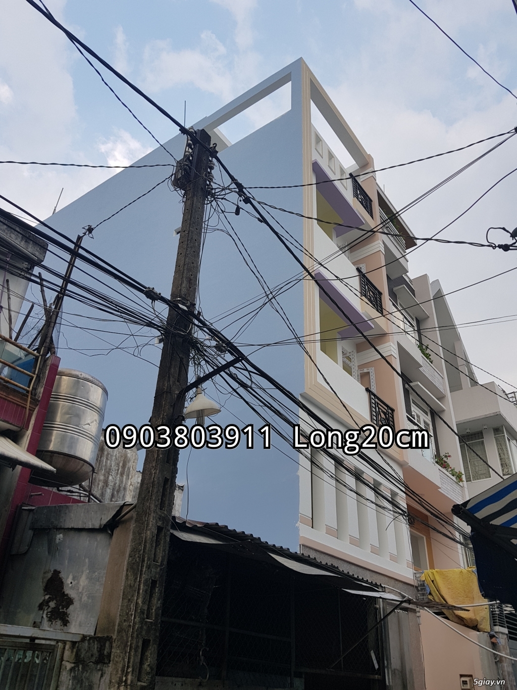 bán nhà hẻm 4m 2 mặt tiền Nguyễn Sơn 4m x18m có nở hậu , nhà mới 100%