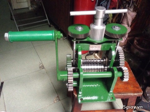 HCM- Nhận gia công các loại máy Cán Vàng - cán chữ trên Nhẫn VÀNG 24K - 10