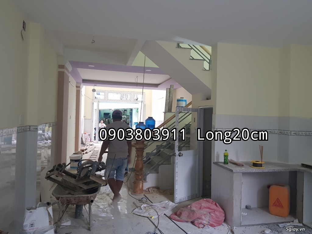 bán nhà hẻm 4m 2 mặt tiền Nguyễn Sơn 4m x18m có nở hậu , nhà mới 100% - 1