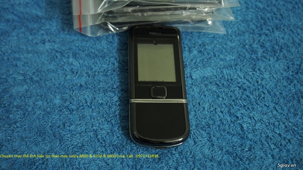 Chuyên thay màn hình, vỏ, main, dây nguồn (cáp),..Nokia 8800-6700-8600 - 9
