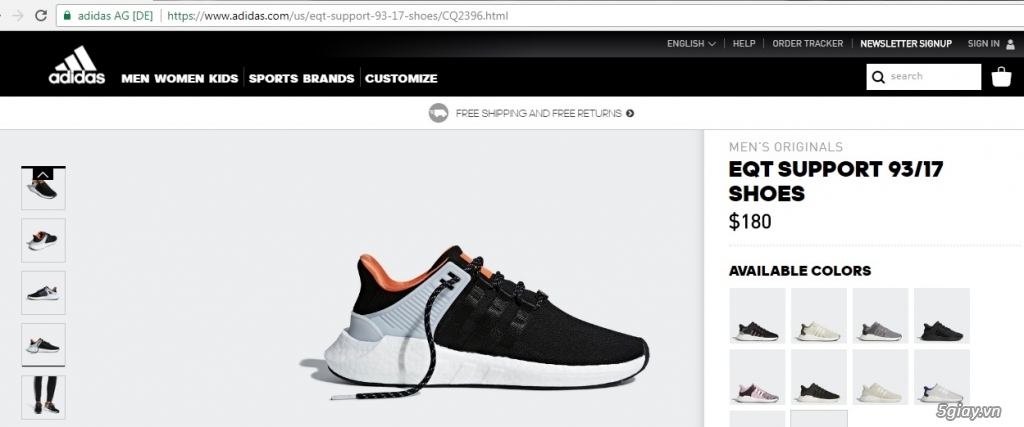 Bán Giày Adidas EQT Boost core black size 42 (41 - 42) - us 09