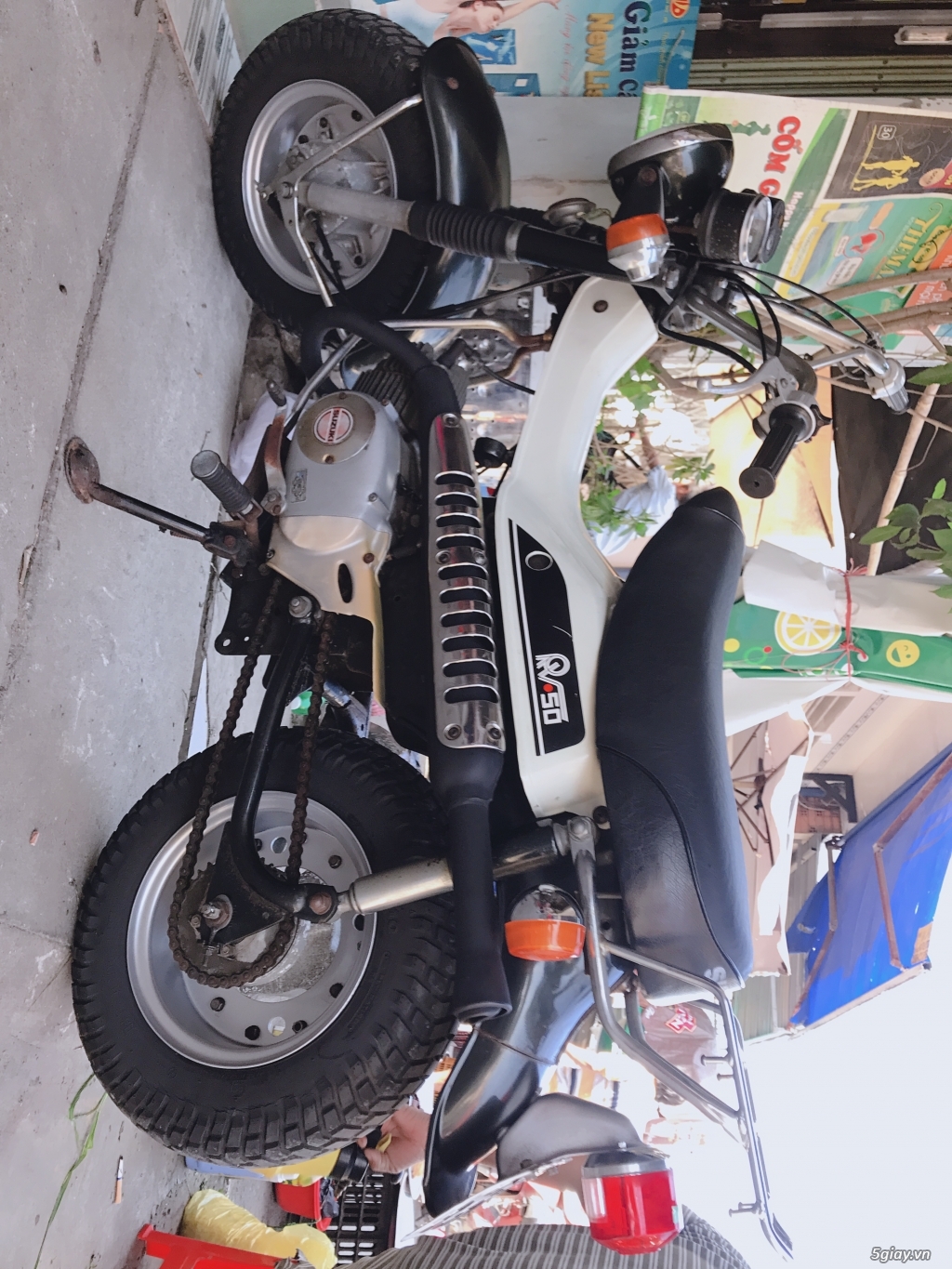 Xe hiếm Suzuki RV50 2 thì, côn tay - 3