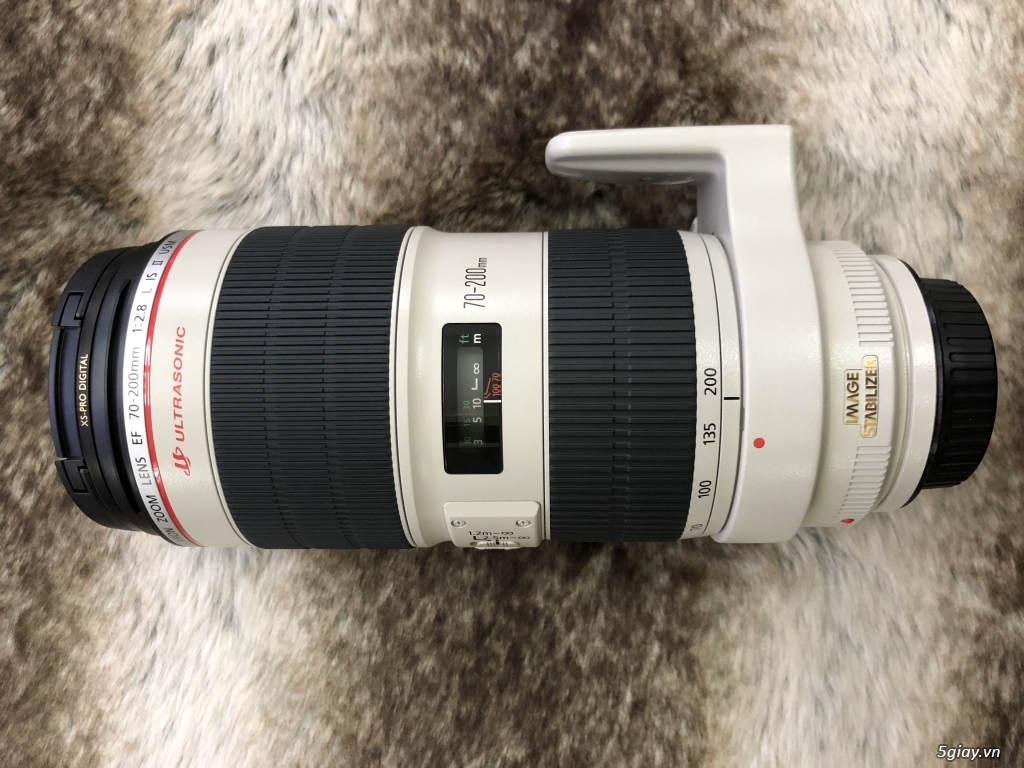 Combo Canon 60D + Len kit + Len Sigma 35mm 1.4 + Len 70–200mm IS II - 1