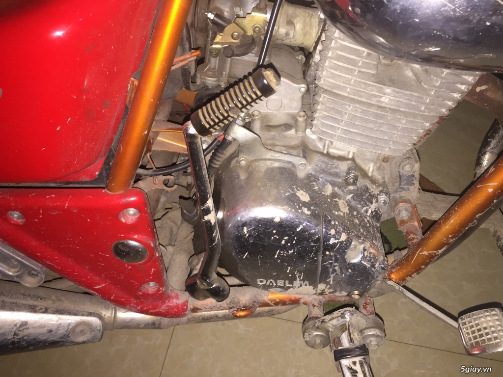 Cần bán moto magna daelim màu đỏ - 3