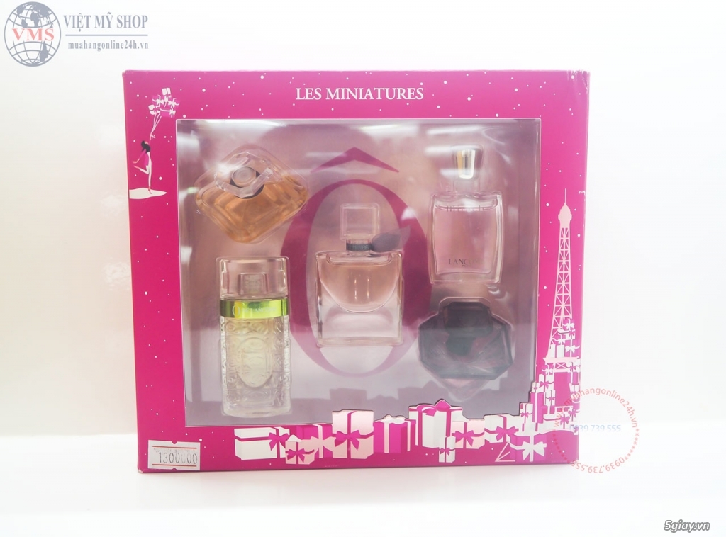 Set nước hoa Lancome Les Miniatures Giá 1tr3