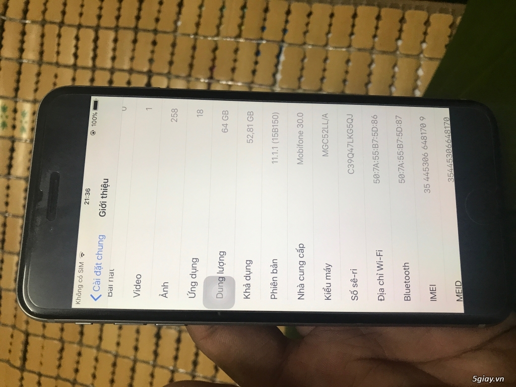 Iphone 6 plus 64gb gray lock Tmobile zin all 99% - 4
