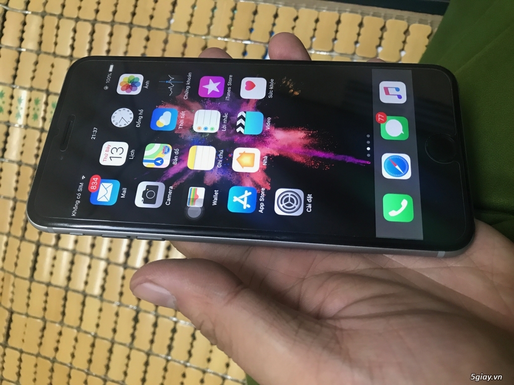 Iphone 6 plus 64gb gray lock Tmobile zin all 99% - 3