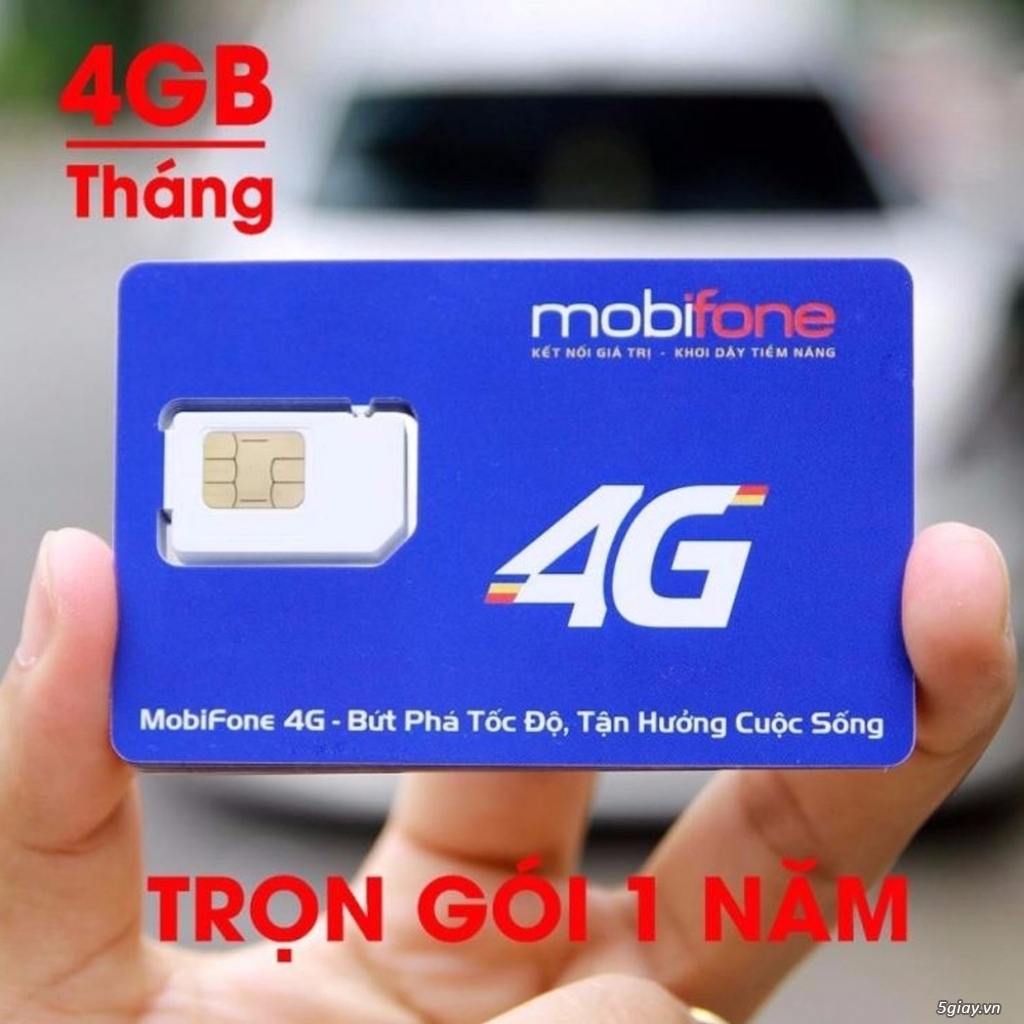 Sim 4G Mobifone 1 năm mỗi tháng 4GB tốc độ cao - 8