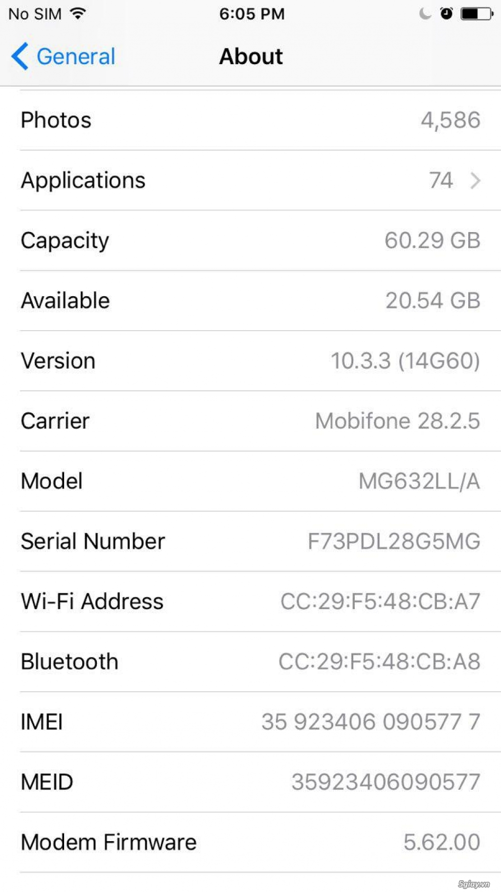 iPhone 6 Grey 64Gb QT giá tốt cần ra đi gấp - 5