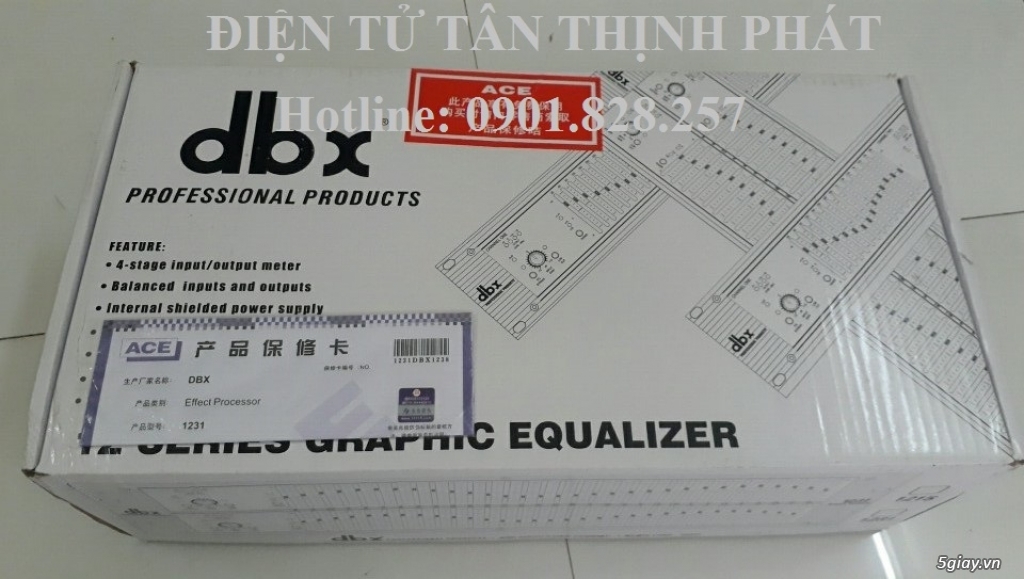 Bán DBX Equalize EQ-1231 giá rẻ bảo hành 12 tháng hàng mới 100% - 4