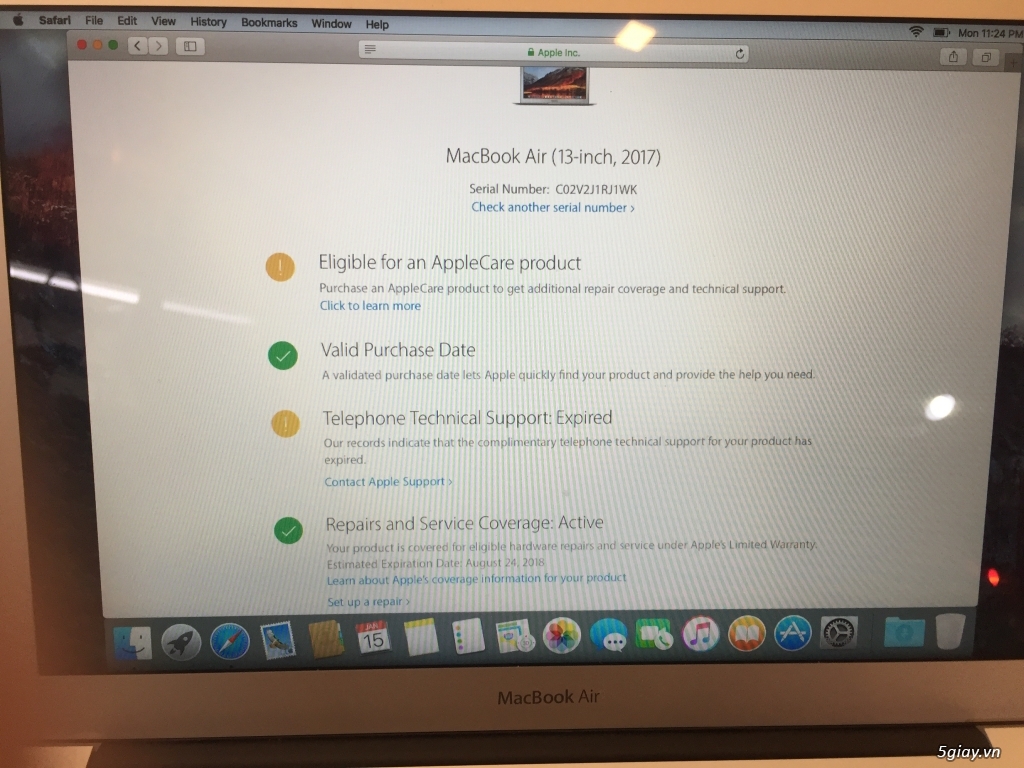 Macbook Air ( 13-inch, 2017) - 1
