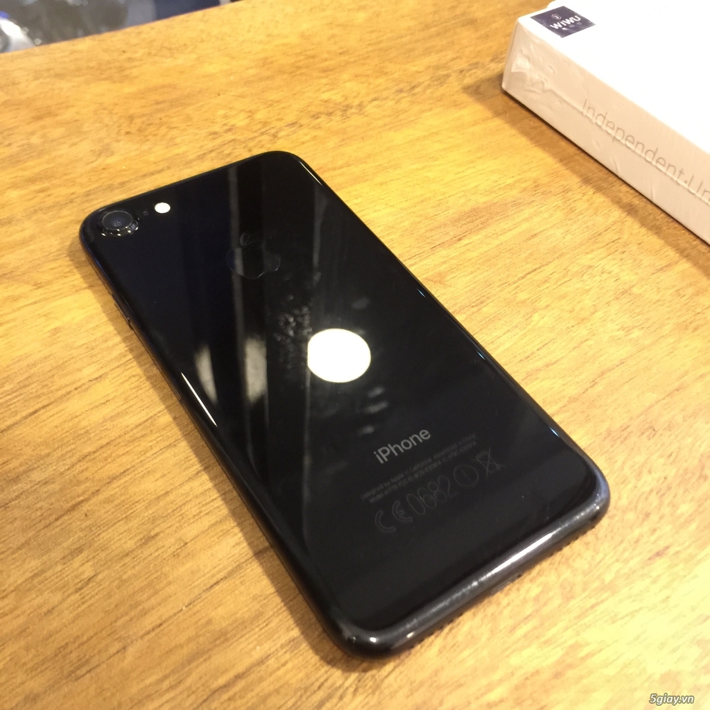 iPhone 7 JetBlack 128Gb máy còn đẹp như mới, có hình thật - 1