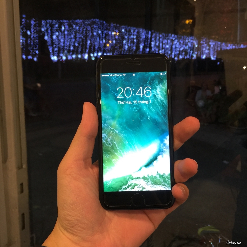 iPhone 7 JetBlack 128Gb máy còn đẹp như mới, có hình thật