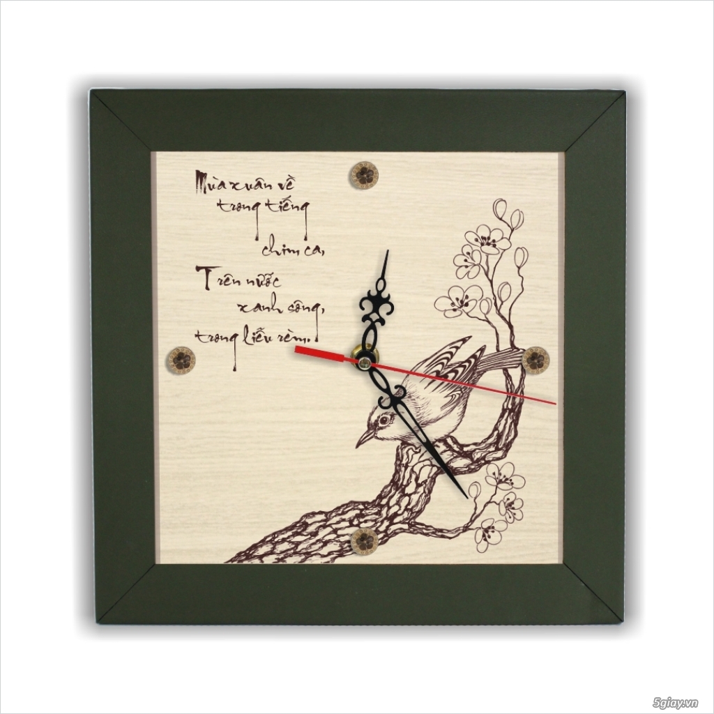 Chuyên Bán Tranh Đồng Hồ Handmade - 31