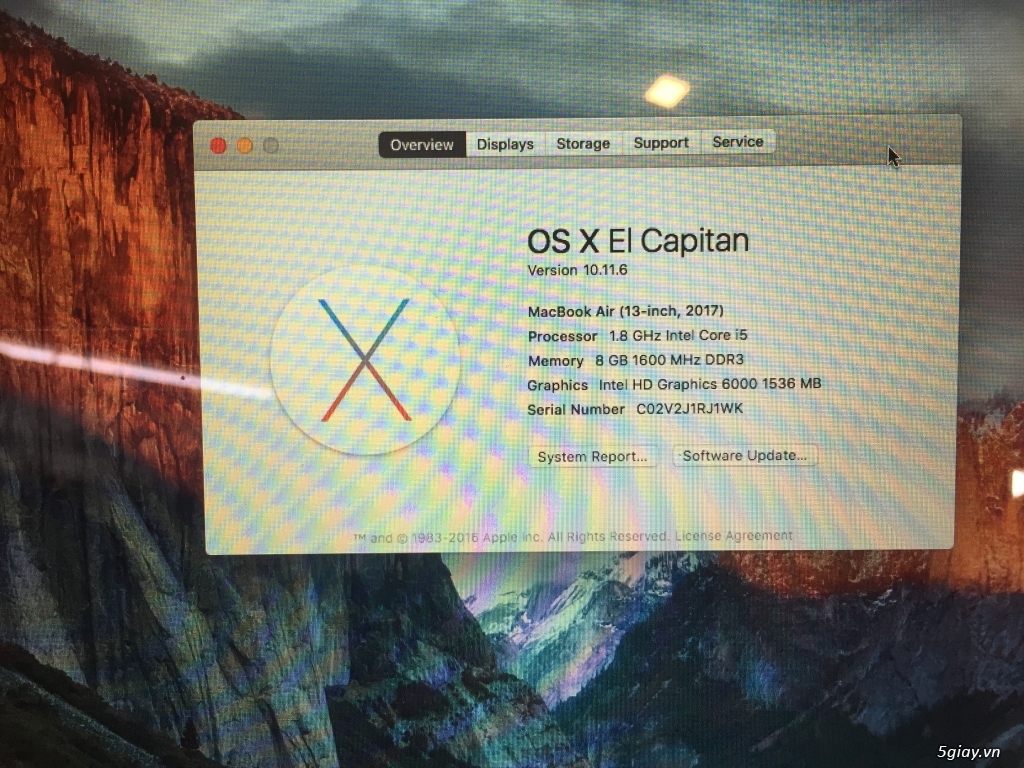 Macbook Air ( 13-inch, 2017) - 2