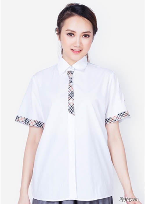 Thanh lý hàng áo sơ mi đồng phục học sinh