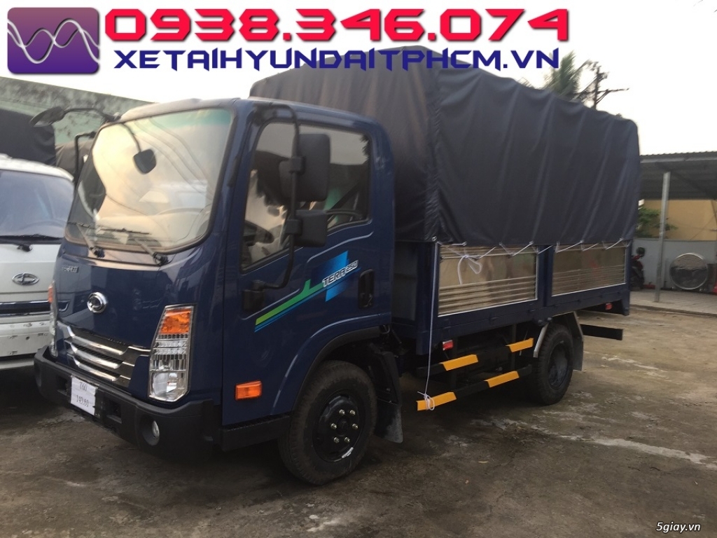 Xe tải tera 250 2,5 tấn máy Hyundai-tera 250 2t5- xe tai hyundai 2t5