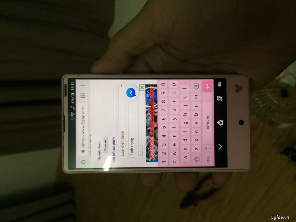 bán sharp 503sh bản disney DM-01H