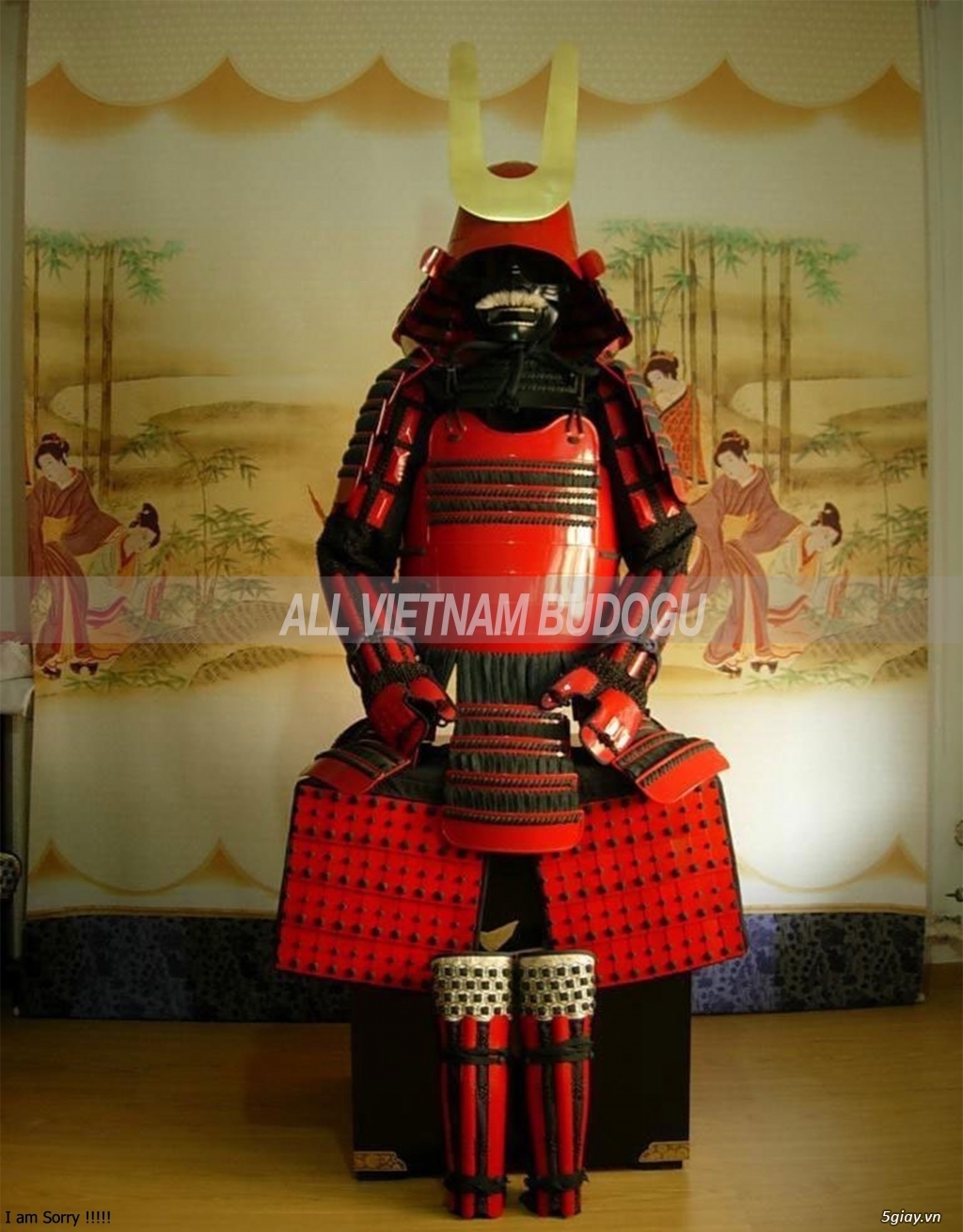 Bán giáp Samurai nhật bản, giáp tướng quân nhật bản, gusoku samurai - 18