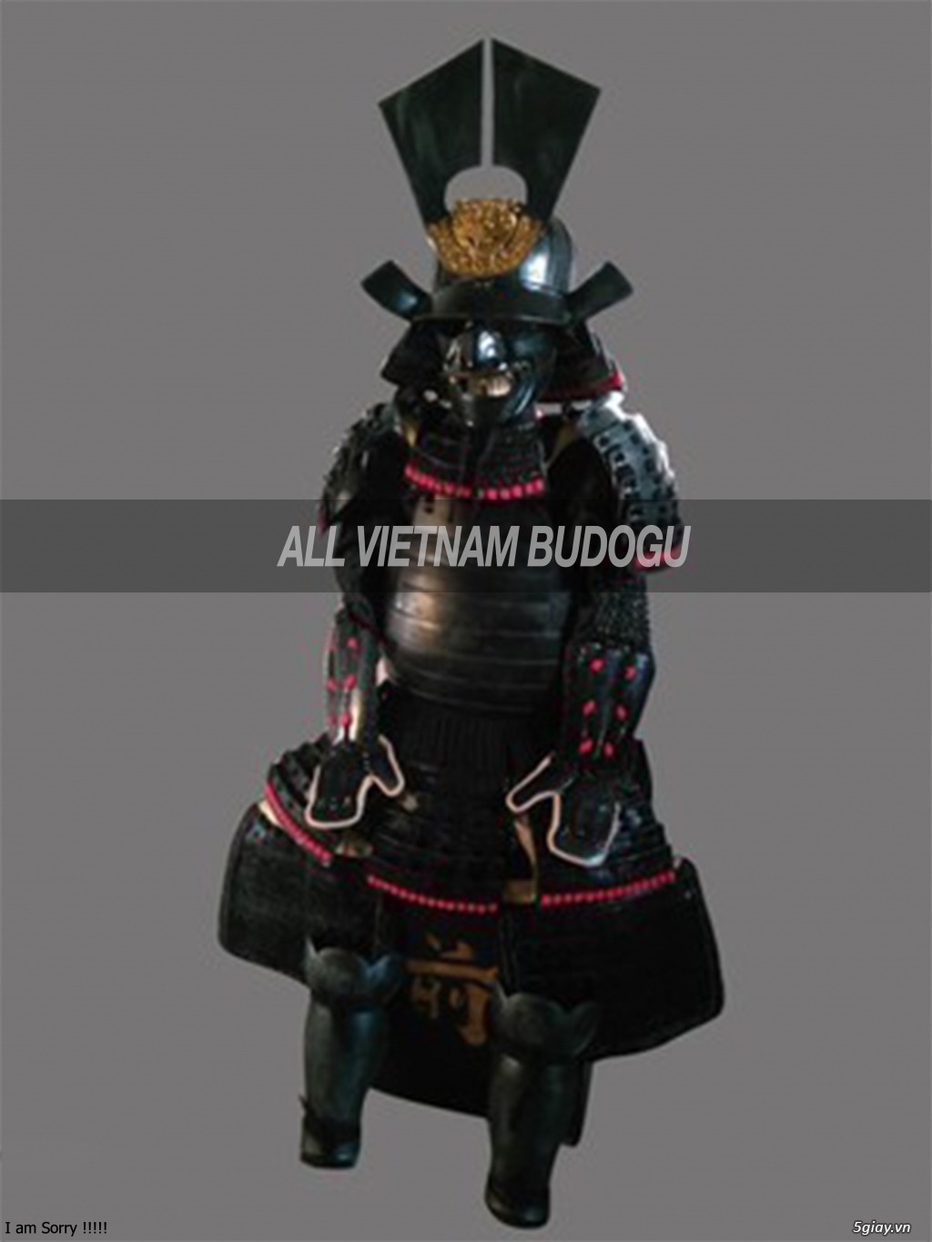 Bán giáp Samurai nhật bản, giáp tướng quân nhật bản, gusoku samurai - 6