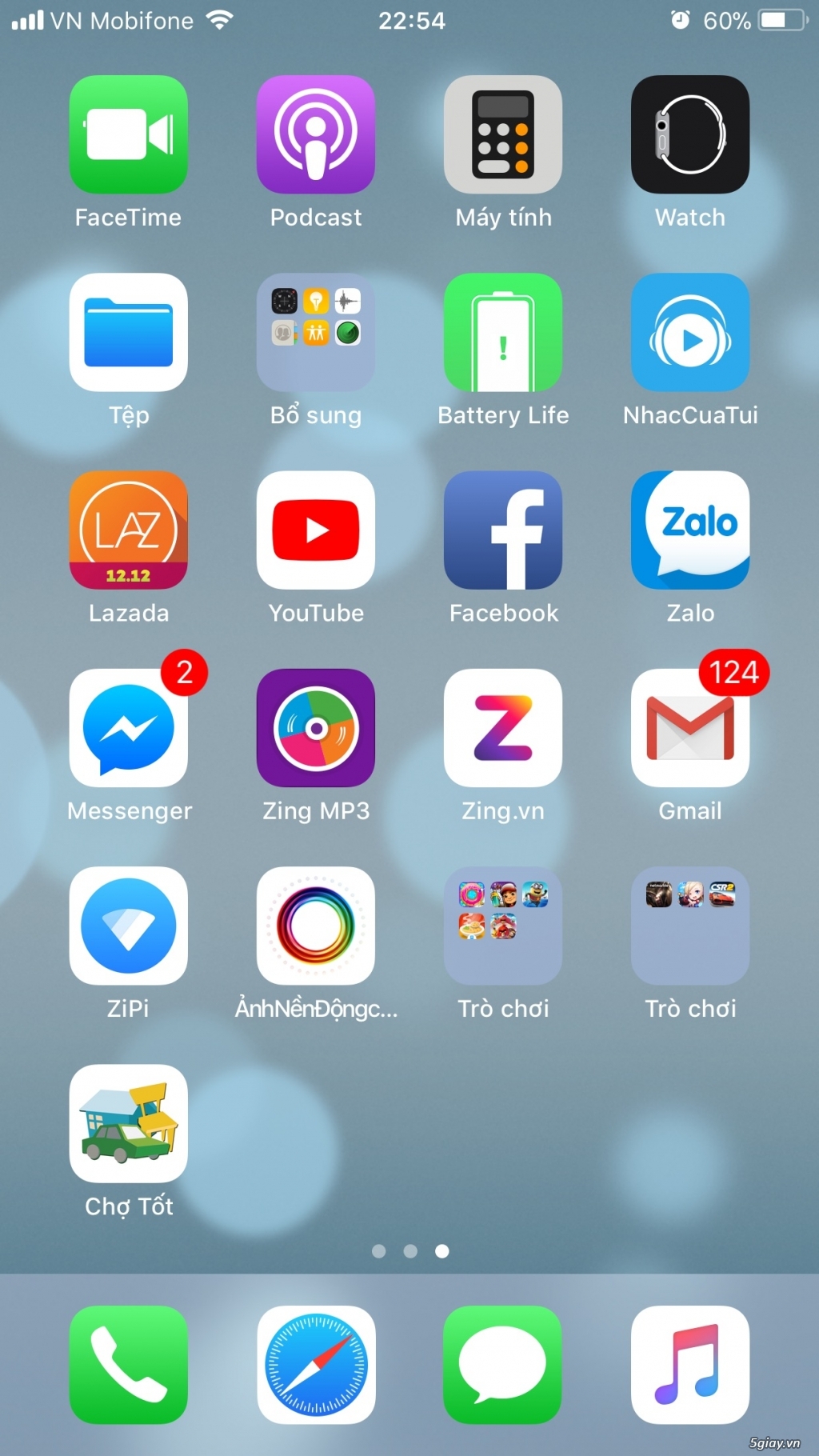 iphone 6s plus lock 16g mau vang - 4