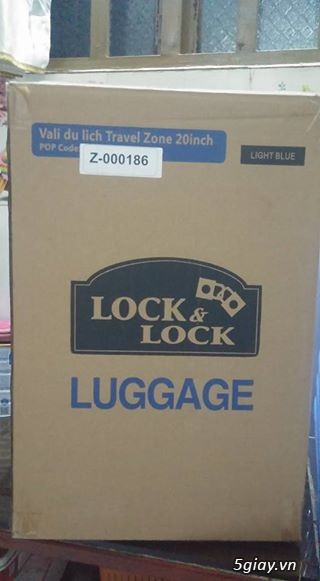 Vali du lịch cao cấp thương hiệu Lock & Lock