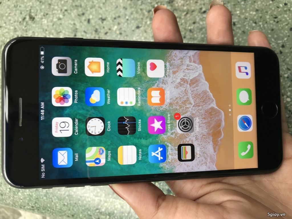 IPHONE 7PLUS 128GB ĐEN NHÁM-HỒNG