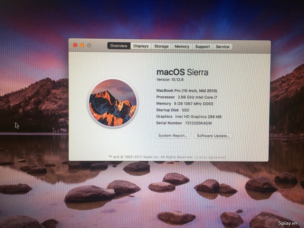 Bán Macbook Pro 15’ Mid 2010 - 4