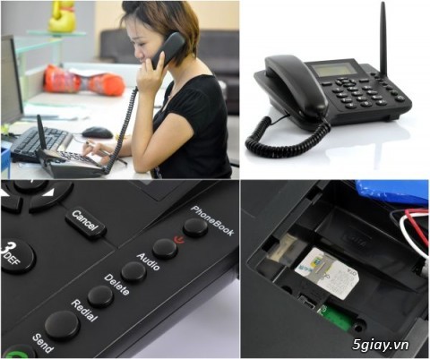 Điện Thoại Bàn Gphone Và Homephone Gắn Sim Di Động Tất cả Các Mạng G - 3