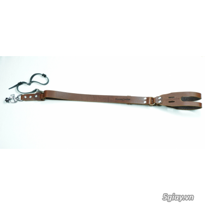 Leather Camera Sling Shoulder Straps Block One 2 Brown