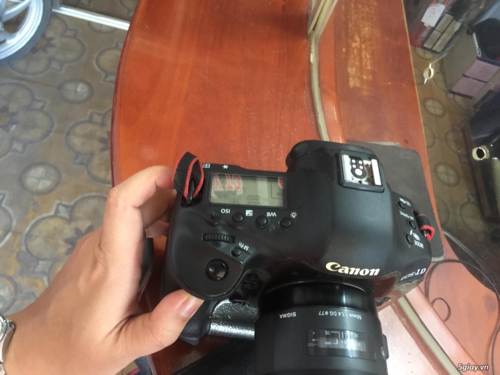 Máy ảnh Canon EOS 1DX + Len Sigma 50mm f/1.4 DG HSM Art - 2