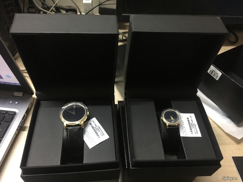 Movado-Museum-Black-Dial-Gold-Black-Leather - 2