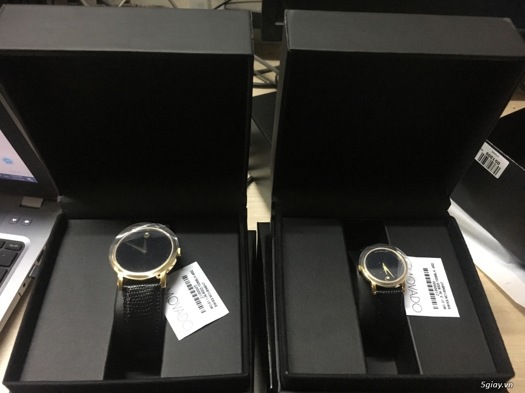 Movado-Museum-Black-Dial-Gold-Black-Leather - 1