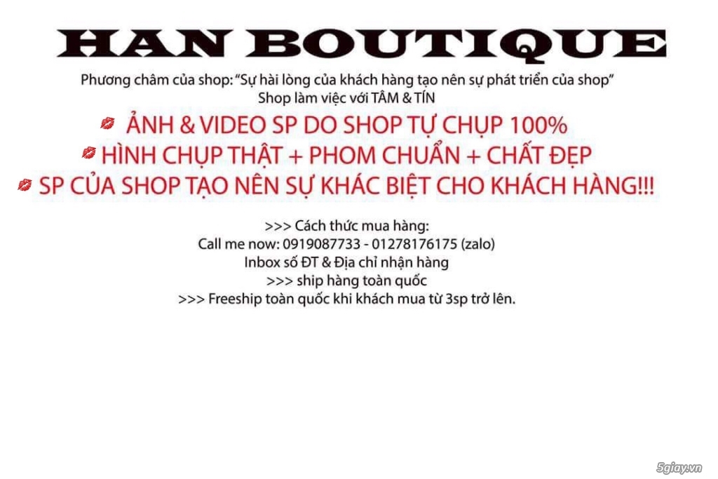 Han Boutique- Chuyên sỉ lẻ hàng Quảng Châu