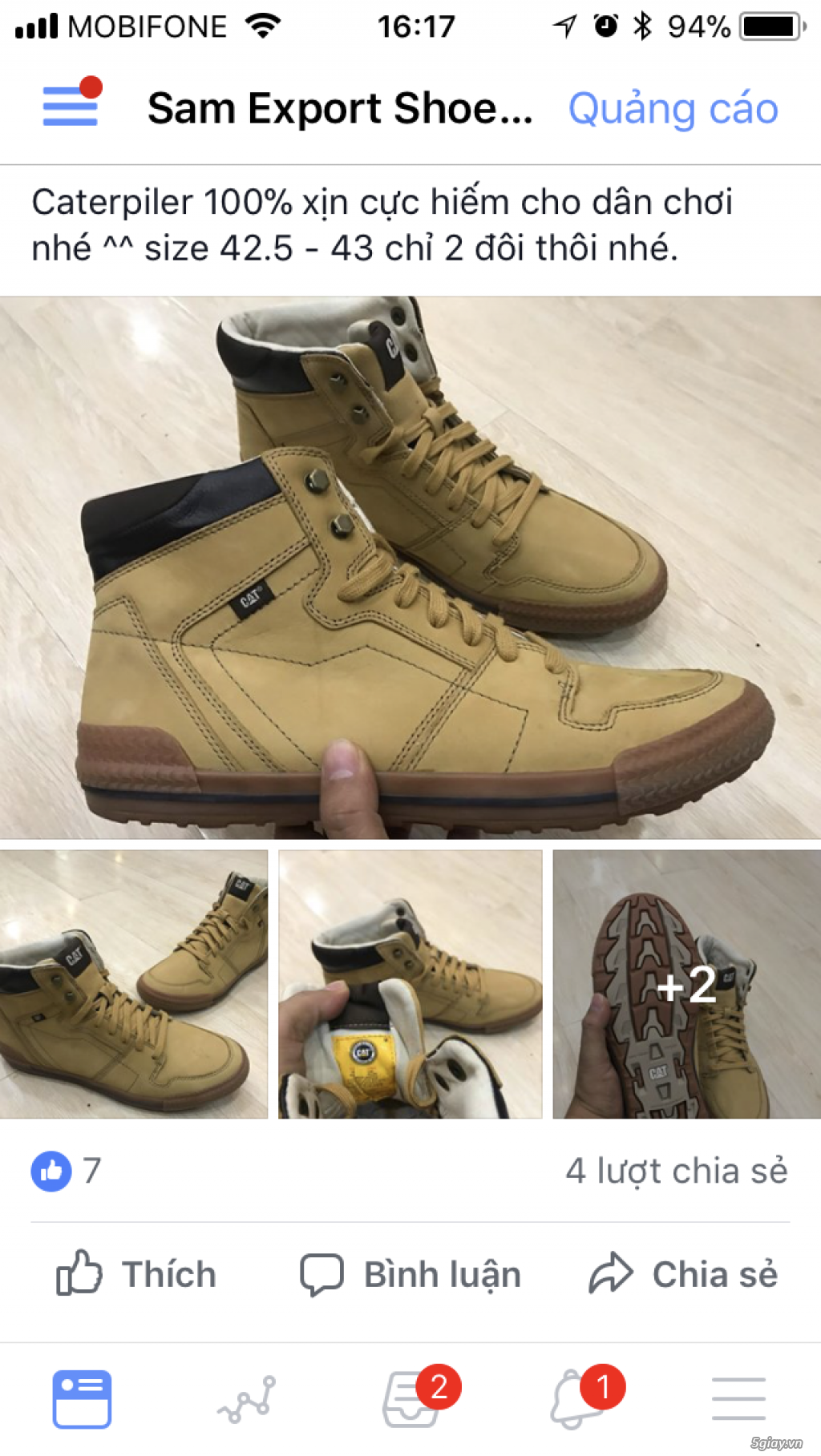 Giày Hàng Hiệu VNXK  Clark, Nike, puma, Lacoste, Adidas, Kappa… hàng update liên tục