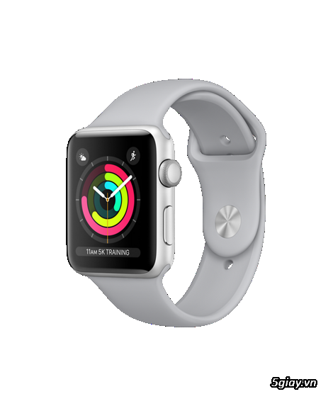 Apple watch S3 bản nhôm màu silver GPS nguyên seal chưa active