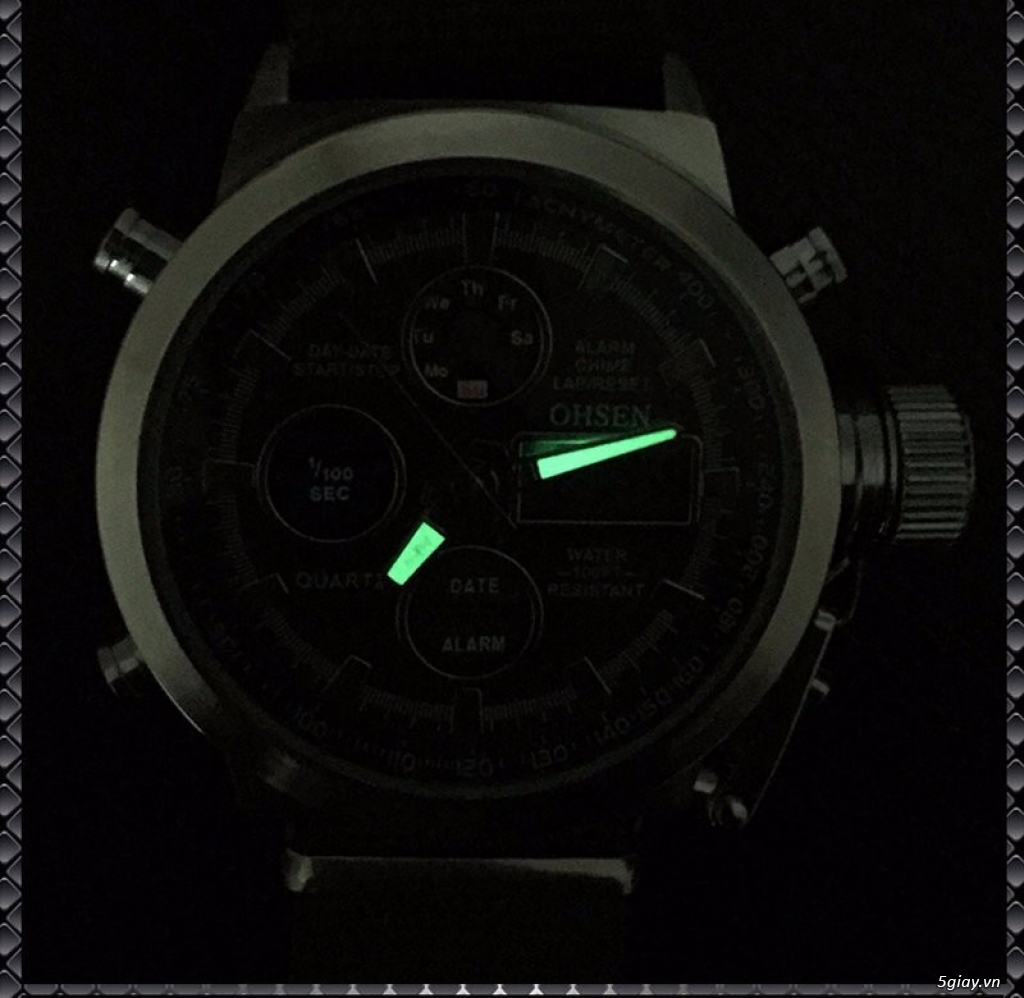 Đồng hồ điện tử quân đội Ohsen - 5