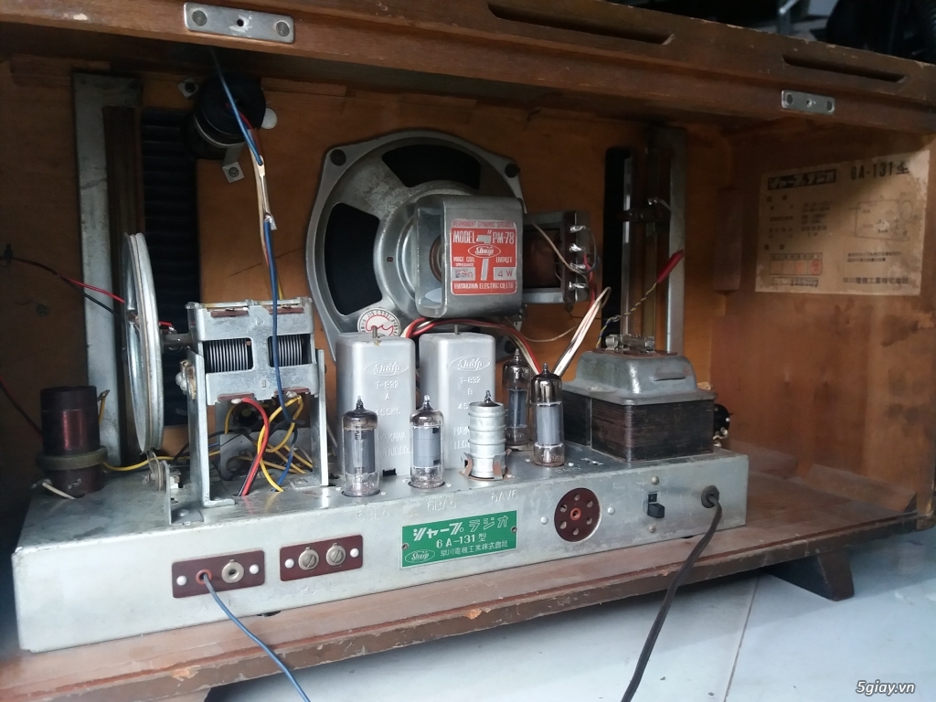Radio đèn Hiệu Sharp - 4
