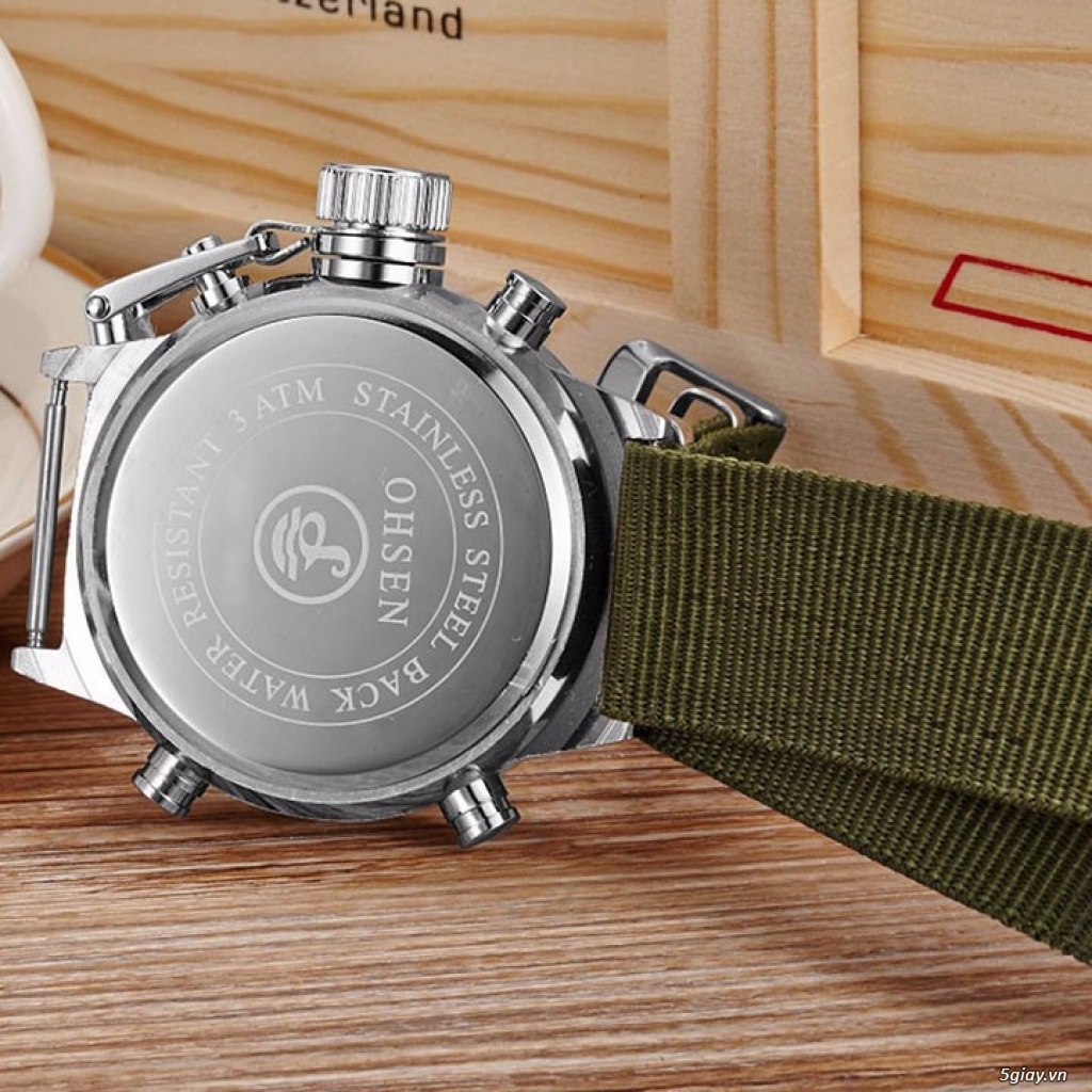 Đồng hồ điện tử quân đội Ohsen - 4