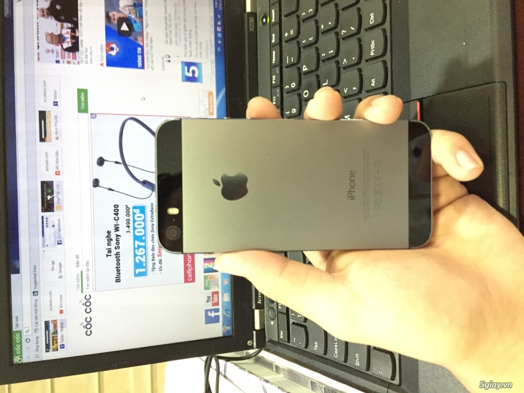 Iphone 5s 32g zin hoàn hảo - 4