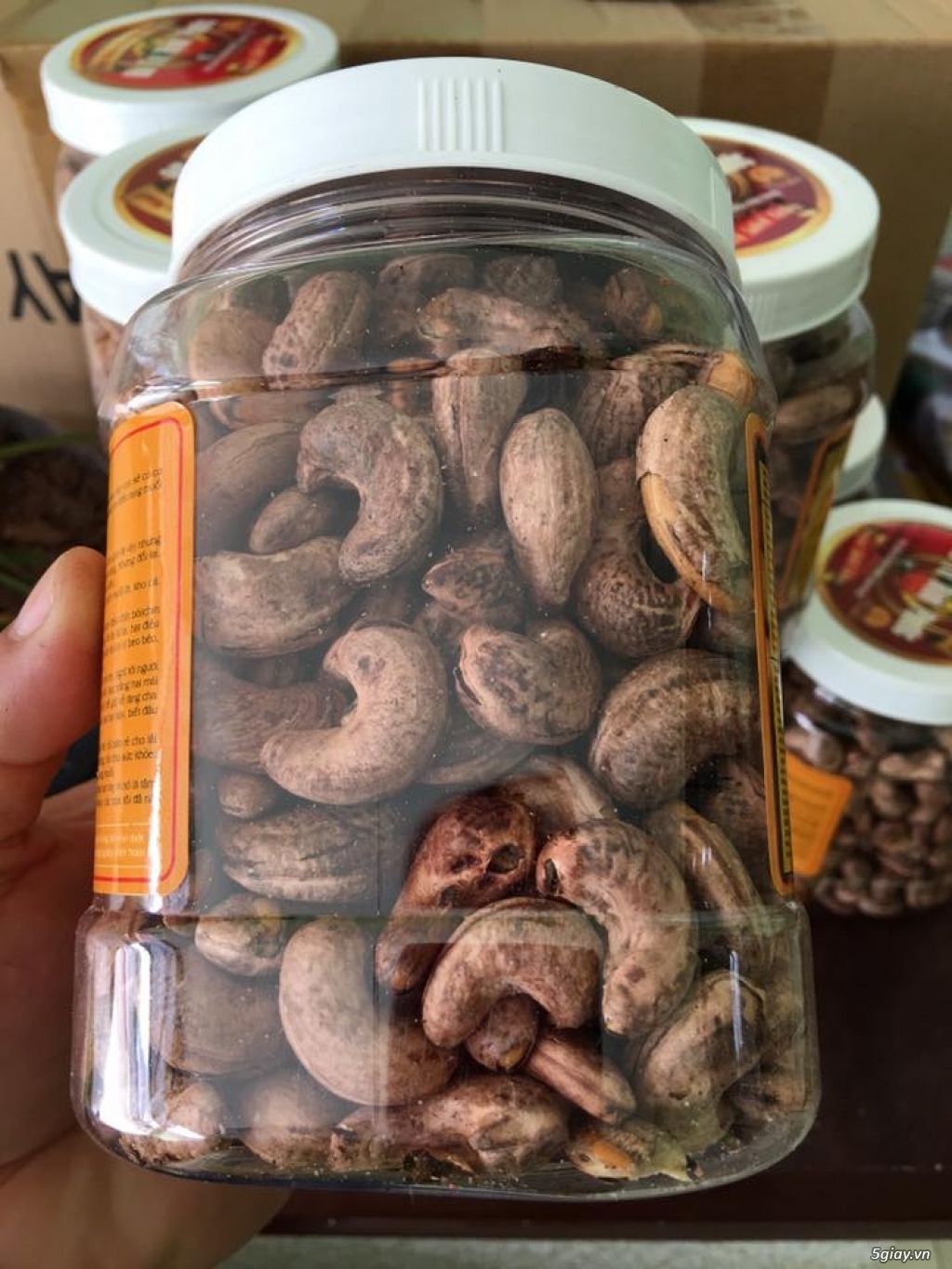 Hạt Điều Lụa Rang Muối Bà Tư Bình Phước.Thơm Ngon , Gía Rẻ - 1